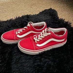 Vans sneakers, size 5 in men’s, 6.5 in women’s